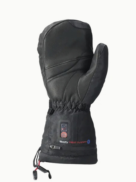 ТермоЭлектроВарежки LENZ Heat Glove 6.0 Finger Cap Mittens (; XS; Black)